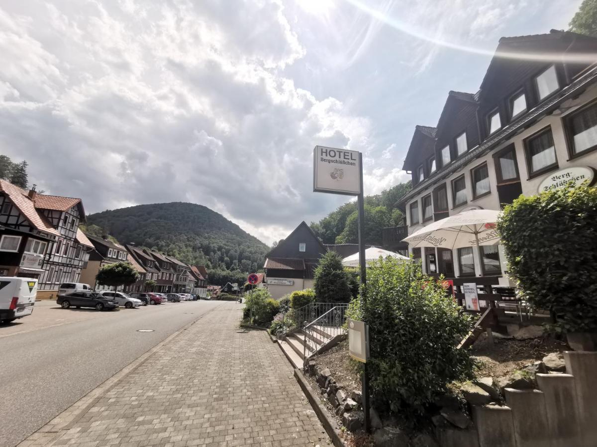 Hotel And Restaurant Bergschloesschen Zorge Exteriör bild